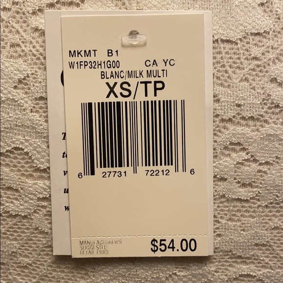 Floral Lace Guess top NWT - Picture 4 of 4